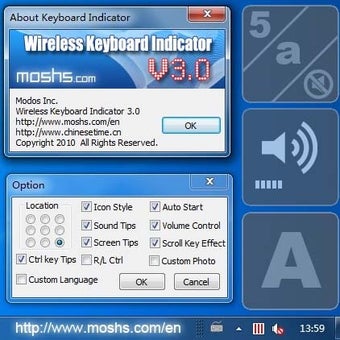 Image 0 for Wireless Keyboard Indicat…