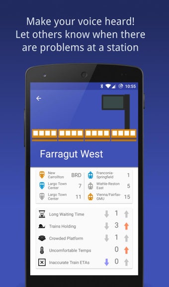 Imagen 1 para MetroHero: WMATA DC Metro…