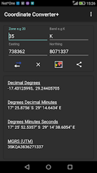 Image 1 for Coordinate Converter Plus
