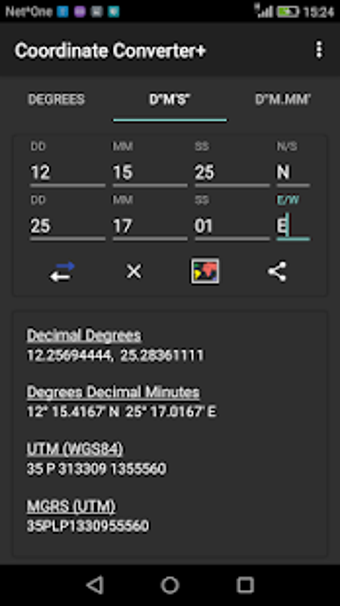 Image 0 for Coordinate Converter Plus