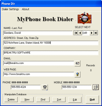 Image 0 for MyPhone Book Dialer
