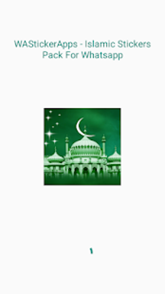 Image 0 for WAStickerApps & muslim is…