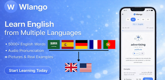 Image 0 for Wlango - Learn English Wo…