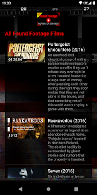 Image 0 for Free Found Footage Movies…
