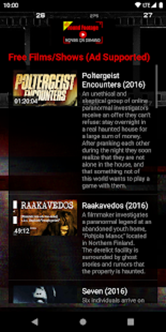 Image 2 for Free Found Footage Movies…
