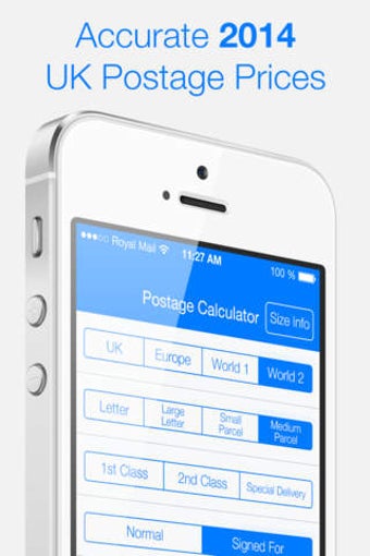 Image 0 for Postage Calculator for Ro…