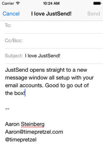 Imagen 0 para JustSend - Email without …