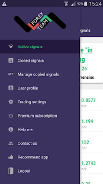 Image 1 for Forex Signals App for Met…