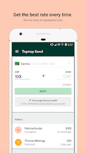 Image 3 for Taptap Send: Money Transf…