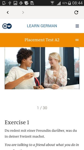 Imagen 0 para DW Learn German - A1, A2,…