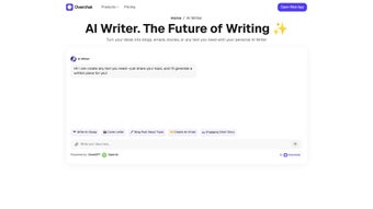 Imagen 0 para OverChat AI Writer