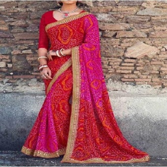 Image 2 for Bandhani Saree Fashion St…