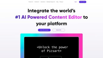 Image 0 for Picsart Creative APIs