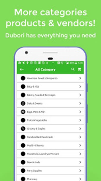 Imagen 1 para Dubori- Online Grocery an…