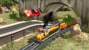 Image 2 for Train Vs Car Racing 2 Pla…
