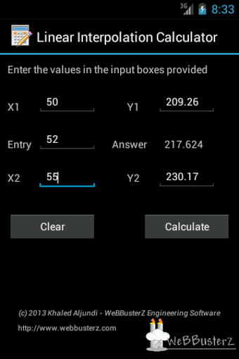 Image 0 for Linear Interpolation Calc…
