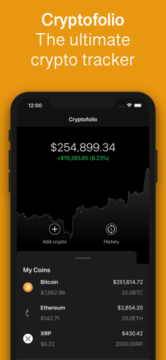 Image 0 for Cryptofolio - Crypto Trac…