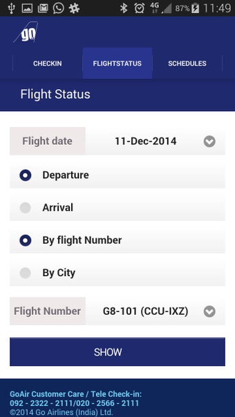 Image 0 for Go Airlines