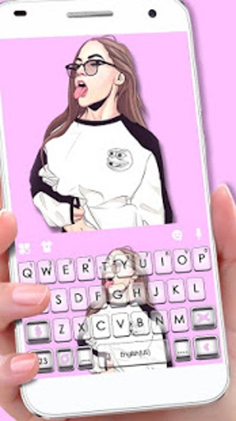 Image 3 for Cool Girl Swag Keyboard T…