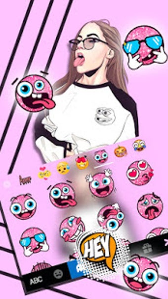 Image 1 for Cool Girl Swag Keyboard T…