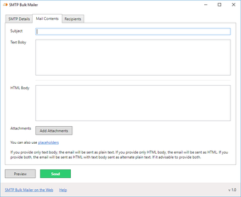 Imagen 0 para SMTP Bulk Mailer