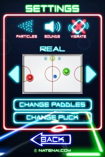 Imagen 2 para Glow Hockey 2