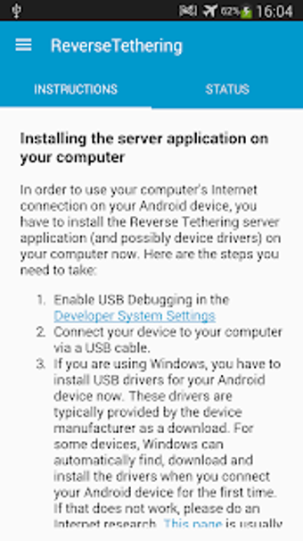 Imagen 1 para Reverse Tethering NoRoot …