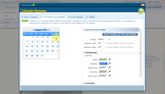 Imagen 0 para Easy WebContent Calendar