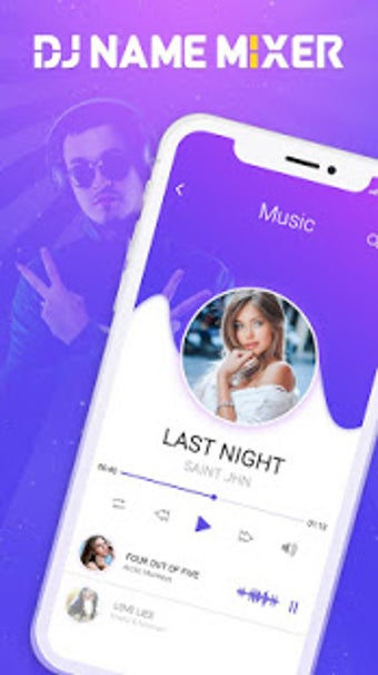 Image 2 for DJ Name Mixer Plus - Mix …