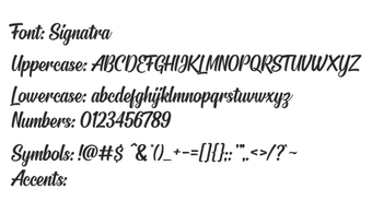 Image 0 for Signatra