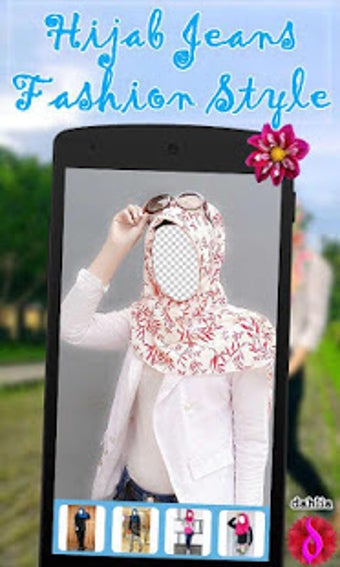Image 2 for Hijab Jeans Fashion Style