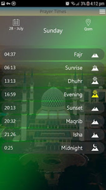 Imagen 1 para Shia Azan Time