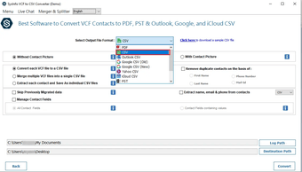 Imagen 0 para SysInfo Mac VCF to CSV Co…