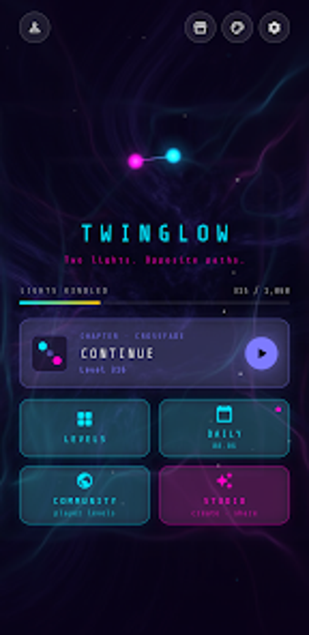 Imagen 0 para TwinGlow: Mirror Puzzle