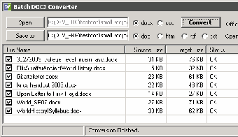 Imagen 0 para Batch DocX Converter