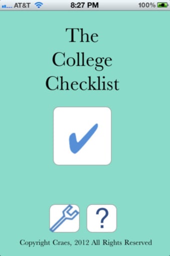 Image 0 for The College Checklist