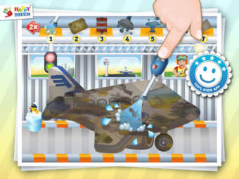 Image 0 for A Funny Planes Wash Game …