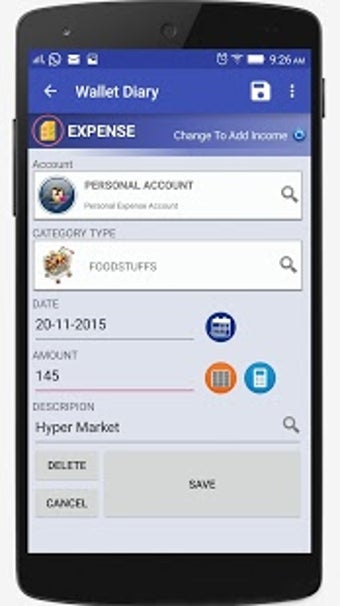 Imagen 1 para Wallet Diary