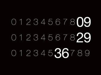 Image 3 for Helvetica Clock