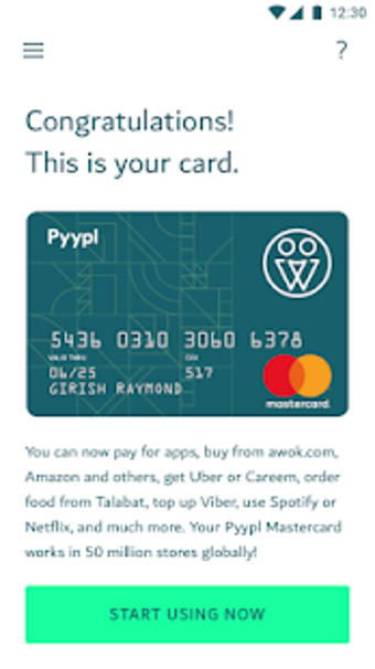 Image 1 for Pyypl  Payment card for e…