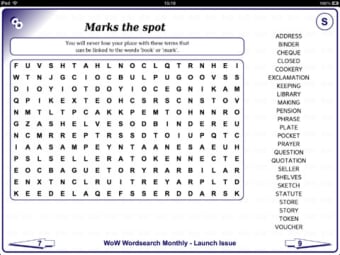 Image 0 for WoW Wordsearch Monthly