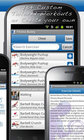 Imagen 2 para Fitness Buddy : 1700 Exer…