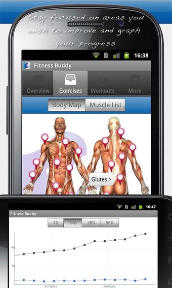 Imagen 1 para Fitness Buddy : 1700 Exer…
