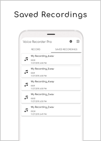 Image 3 for Voice Recorder Pro
