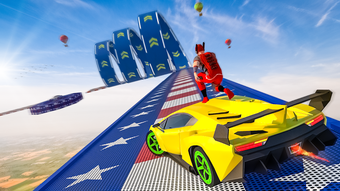 Image 0 for Superhero Car: Mega Ramp …