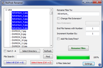 Imagen 0 para NoProb Renamer