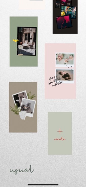 Image 1 for Usual Story:collage&templ…
