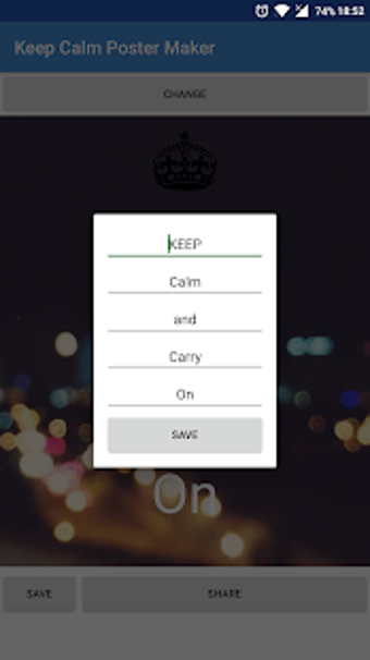 Image 1 for Keep Calm Poster Maker