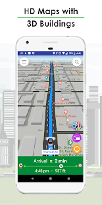 Imagen 2 para GPS Navigation, Live Traf…