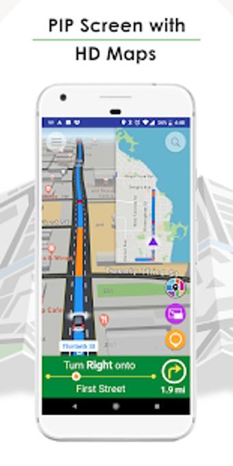 Imagen 1 para GPS Navigation, Live Traf…